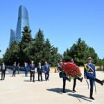 OSCE Chairman-in-Office Ignazio Cassis Pays Tribute at Baku’s Alley of Martyrs