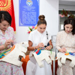 First Ladies of Azerbaijan, Kyrgyzstan and Uzbekistan Visit Child Rehabilitation Centre in Cholpon-Ata