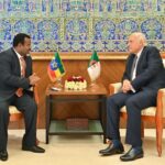 Algerian Foreign Minister Receives Outgoing Ethiopian Ambassador