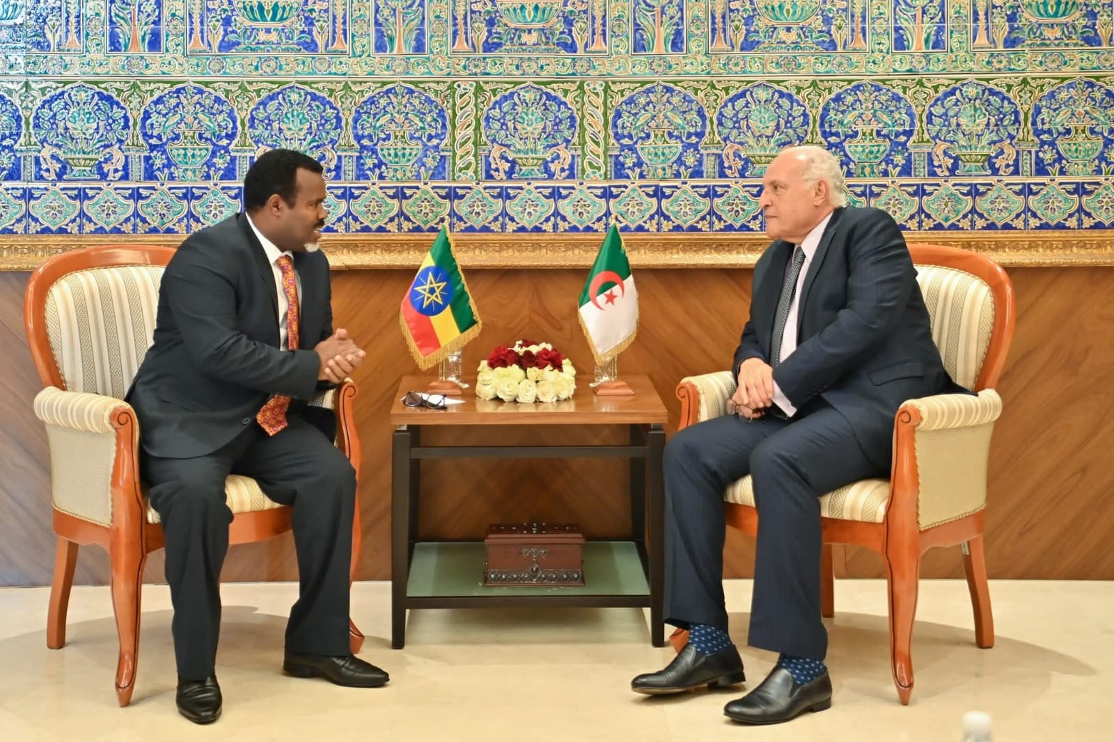 Algerian Foreign Minister Receives Outgoing Ethiopian Ambassador - The ...