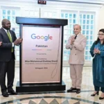 PM Shehbaz Unveils Foundation Plaque for Google Pakistan Office