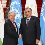 UN Secretary-General Congratulates Tajik President on Adoption of International Decade of Strengthening Peace Resolution