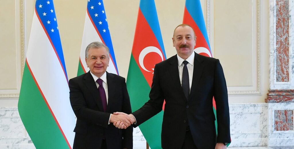 President Ilham Aliyev Congratulates Uzbek President on 35th Independence Anniversary