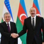 President Ilham Aliyev Congratulates Uzbek President on 35th Independence Anniversary