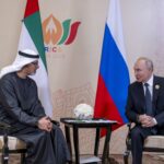 Abu Dhabi Crown Prince Meets Russian President Putin on Sidelines of BRICS Summit in New Delhi