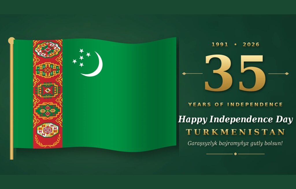 Turkmenistan Marks 35 Years of Independence