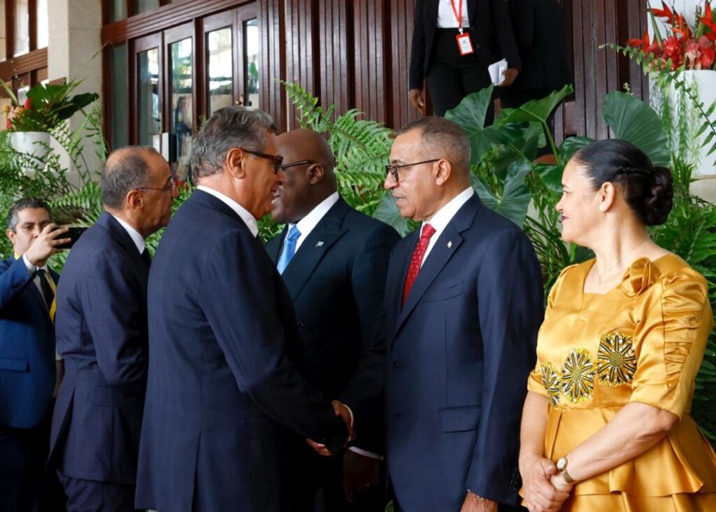 Akhannouch Represents King Mohammed VI at São Tomé President’s Inauguration