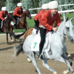 Gurbanguly Berdimuhamedov Wins Ceremonial Horse Race at New Ahal-Teke Complex