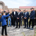 Diplomats Visit Ganjasar Monastery During Tour of Garabagh and East Zangezur