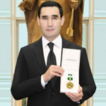 President Serdar Berdimuhamedov Awarded Jubilee Medal Marking 35th Anniversary of Independence