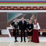 President Ilham Aliyev Visits Azerbaijan’s National Stand at CIS Summit in Turkmenistan